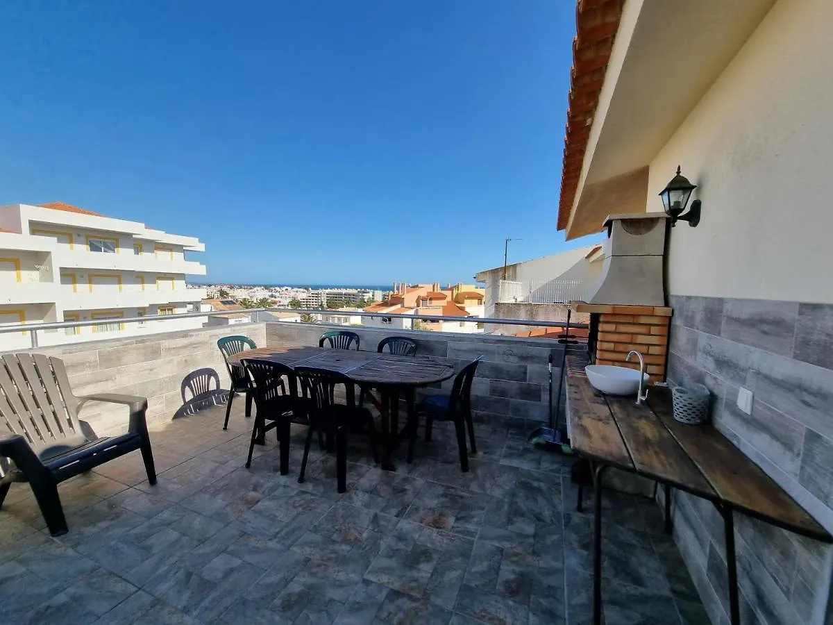 Sea View Penthouse 10 Min Walking Albufeira Old Town And Beach Pescadores פורטוגל